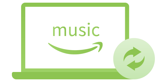 Amazon Music で再生できる音楽さえあれば変換可能