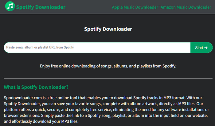Spotify DownloaderでSpotifyをMP3に変換する