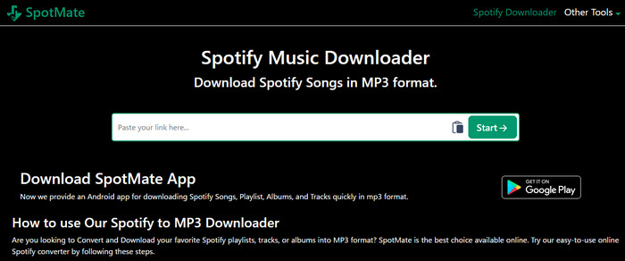 Spotify MP3変換サイト Spotify Mate